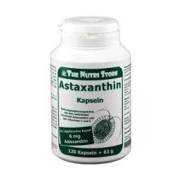 ASTAXANTHIN 6 mg cápsulas vegetales, 120 uds