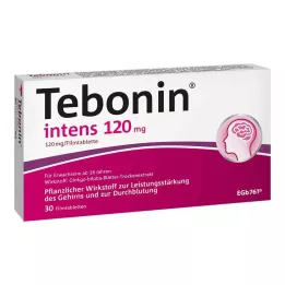 TEBONIN comprimidos recubiertos intensivos de 120 mg, 30 unidades