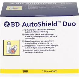 BD AUTOSHIELD Agujas de seguridad Duo de 5 mm, 100 unidades
