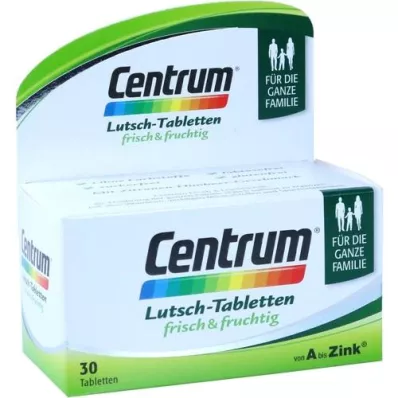 CENTRUM pastillas frescas &amp; afrutadas, 30 uds