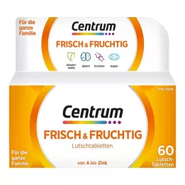 CENTRUM pastillas frescas &amp; afrutadas, 60 uds