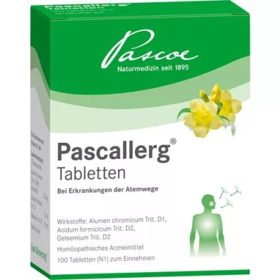 PASCALLERG Comprimidos, 100 uds