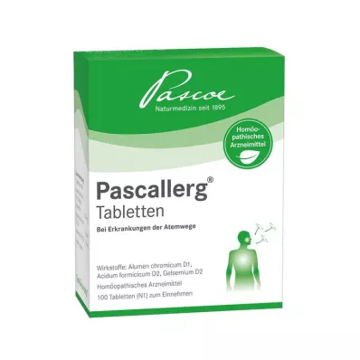 Tabletas Pascallerg, 100 st