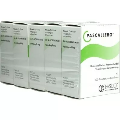 PASCALLERG Comprimidos, 500 uds