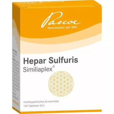 HEPAR SULFURIS SIMILIAPLEX Comprimidos, 100 uds