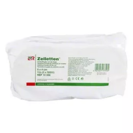 ZELLETTEN Torundas 4x5 cm rollo no estéril, 2X500 uds