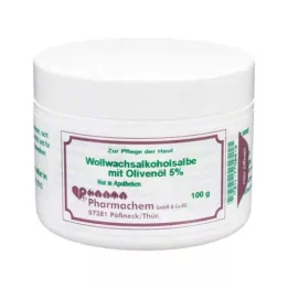 WOLLWACHSALKOHOLSALBE m.aceite de oliva 5%, 100 g
