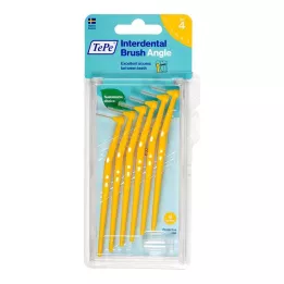 TEPE Cepillo interdental Ángulo 0,7mm ISO 4 amarillo, 6 uds