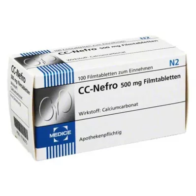 CC Tabletas recubiertas con película Nefro, 100 piezas
