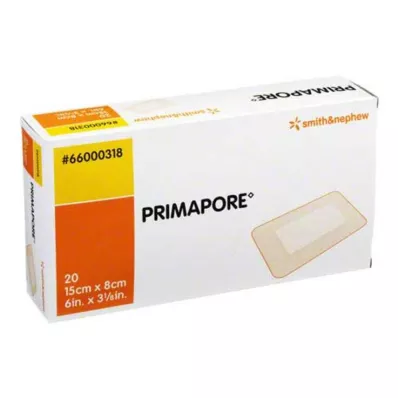 Apósito para heridas Primapore 15x8 cm, 20 piezas