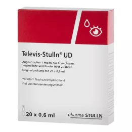 TELEVIS Stulln UD Gotas oculares, 20X0,6 ml