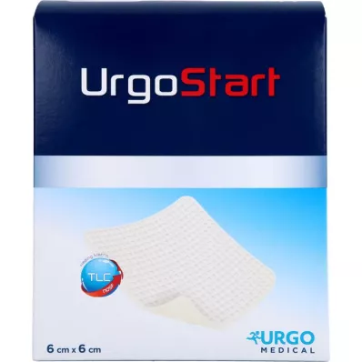 URGOSTART Apósito de espuma para heridas de 6x6 cm, 10 uds