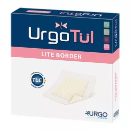 URGOTÜL Lite Border 8x8 cm apósito, 10 uds