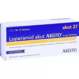 LOPERAMID Aristo agudo 2 mg comprimidos, 10 uds