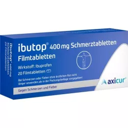 IBUTOP 400 mg Comprimidos para el dolor Comprimidos recubiertos con película, 20 uds