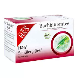 H&amp;S Flores de Bach Students Happiness Té Filtro Bolsa, 20X3,0 g