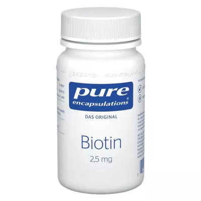 PURE ENCAPSULATIONS Biotina 2,5 mg Cápsulas, 60 Cápsulas