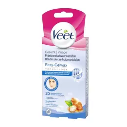 VEET Bandas de cera fría para la cara, 20 unidades