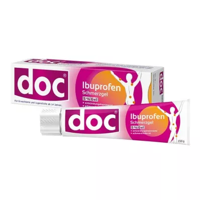 doc Gel de dolor de ibuprofeno 5%, 150 g