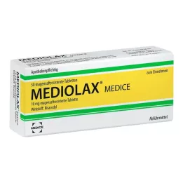 MEDIOLAX Medice comprimidos con cubierta entérica, 50 unidades