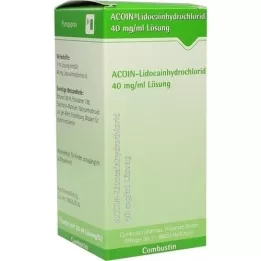 ACOIN-Clorhidrato de lidocaína 40 mg/ml solución, 50 ml