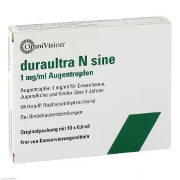 DURAULTRA Gotas oftálmicas N sine, 10X0,6 ml