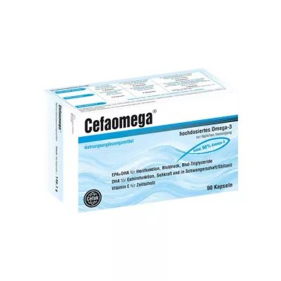 CEFAOMEGA Cápsulas, 90 uds