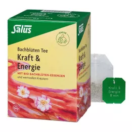 BACHBLÜTEN TEE Potencia &amp; Energía Bio Salus Fbtl., 15 uds