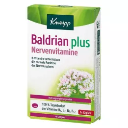 KNEIPP Grageas de valeriana y vitaminas para los nervios, 40 unid