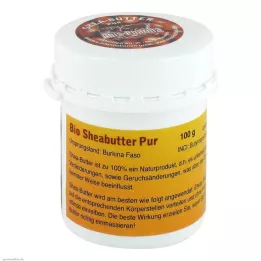 SHEABUTTER Puro ecológico sin refinar, 100 g