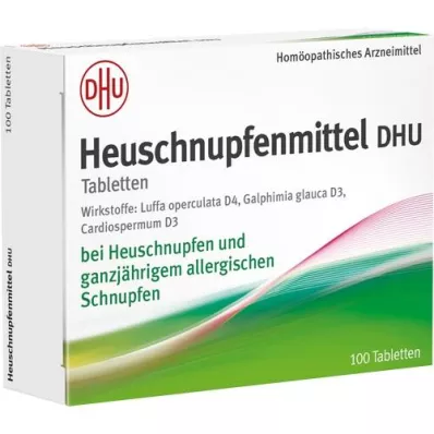 HEUSCHNUPFENMITTEL DHU Comprimidos, 100 uds