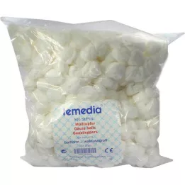 Bastoncillo de gasa tamaño nuez de 20 hilos.bola no estéril, 500 piezas