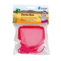 MIRADENT Caja de tirantes Dento Box I rosa, 1 ud