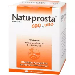 NATUPROSTA 600 mg uno comprimidos recubiertos con película, 100 uds