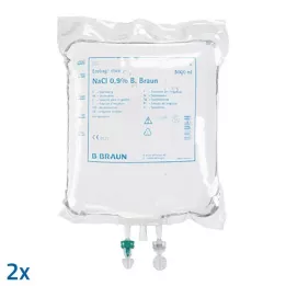 KOCHSALZLÖSUNG Solución de enjuague B.Braun Ecob.Click al 0,9%, 2X5000 ml