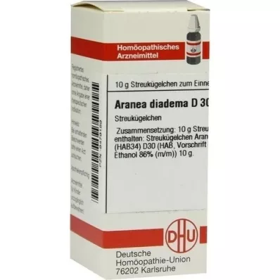 ARANEA DIADEMA D 30 glóbulos, 10 g