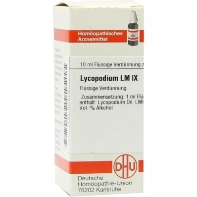 LYCOPODIUM LM IX Dilución, 10 ml