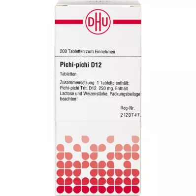 PICHI-pichi D 12 comprimidos, 200 uds