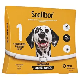 SCALIBOR Banda protectora de 65 cm para perros grandes, 1 ud
