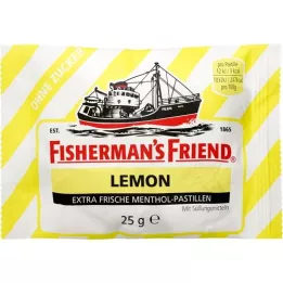 FISHERMANS FRIEND Pastillas de limón sin azúcar, 25 g