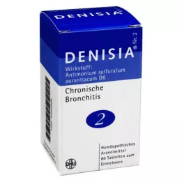 DENISIA 2 Bronquitis Crónica Comprimidos, 80 uds