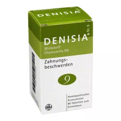 DENISIA 9 Comprimidos para las molestias de la dentición, 80 uds DENISIA 9 Comprimidos para las molestias de la dentición, 80 uds