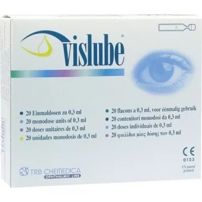 VISLUBE Dosis desechables, 20X0,3 ml