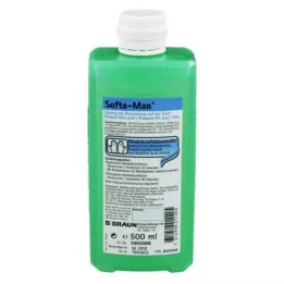 SOFTA MAN Frasco dispensador desinfectante de manos, 500 ml