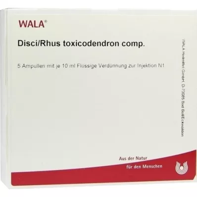 DISCI/Rhus toxicodendron comp.ampollas, 5X10 ml