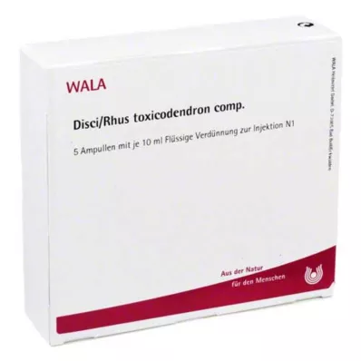 DISCI/Rhus toxicodendron comp.ampollas, 5X10 ml
