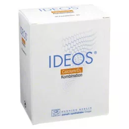 IDEOS 500 mg/400 U.I. Comprimidos masticables, 90 uds