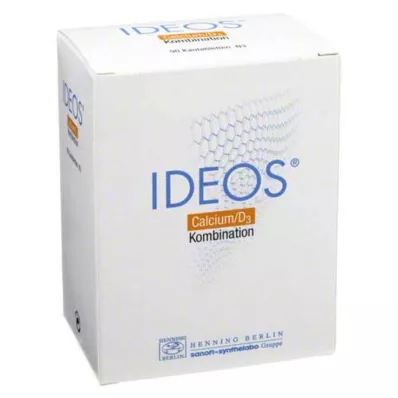 IDEOS® 500 mg/ 400 UI comprimidos masticables, 90 uds
