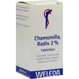 CHAMOMILLA RADIX 2% pastillas, 100 uds