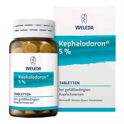 Kefalodoron 5% tabletas, 100 piezas